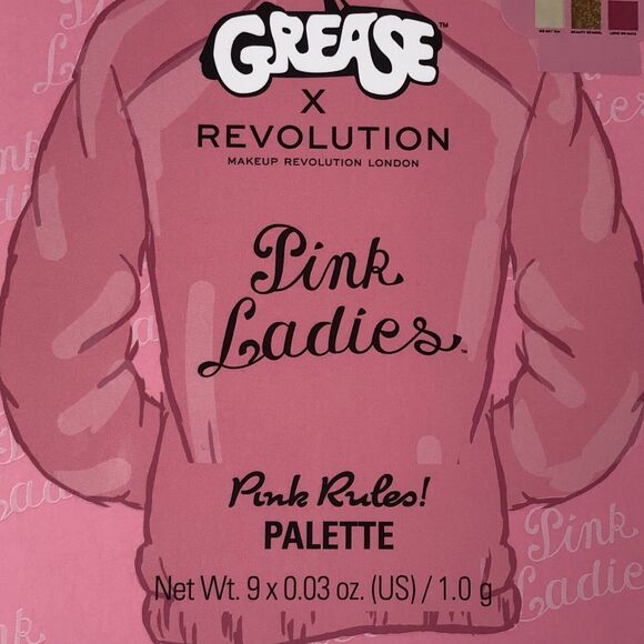 Revolution X Grease Pink Ladies Pink Rules Eyeshadow Palette - Picture 3 of 8